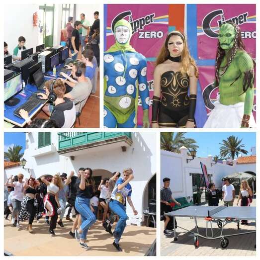 El evento organizó diferentes actividades en la Casa de la Juventud (Foto TA)